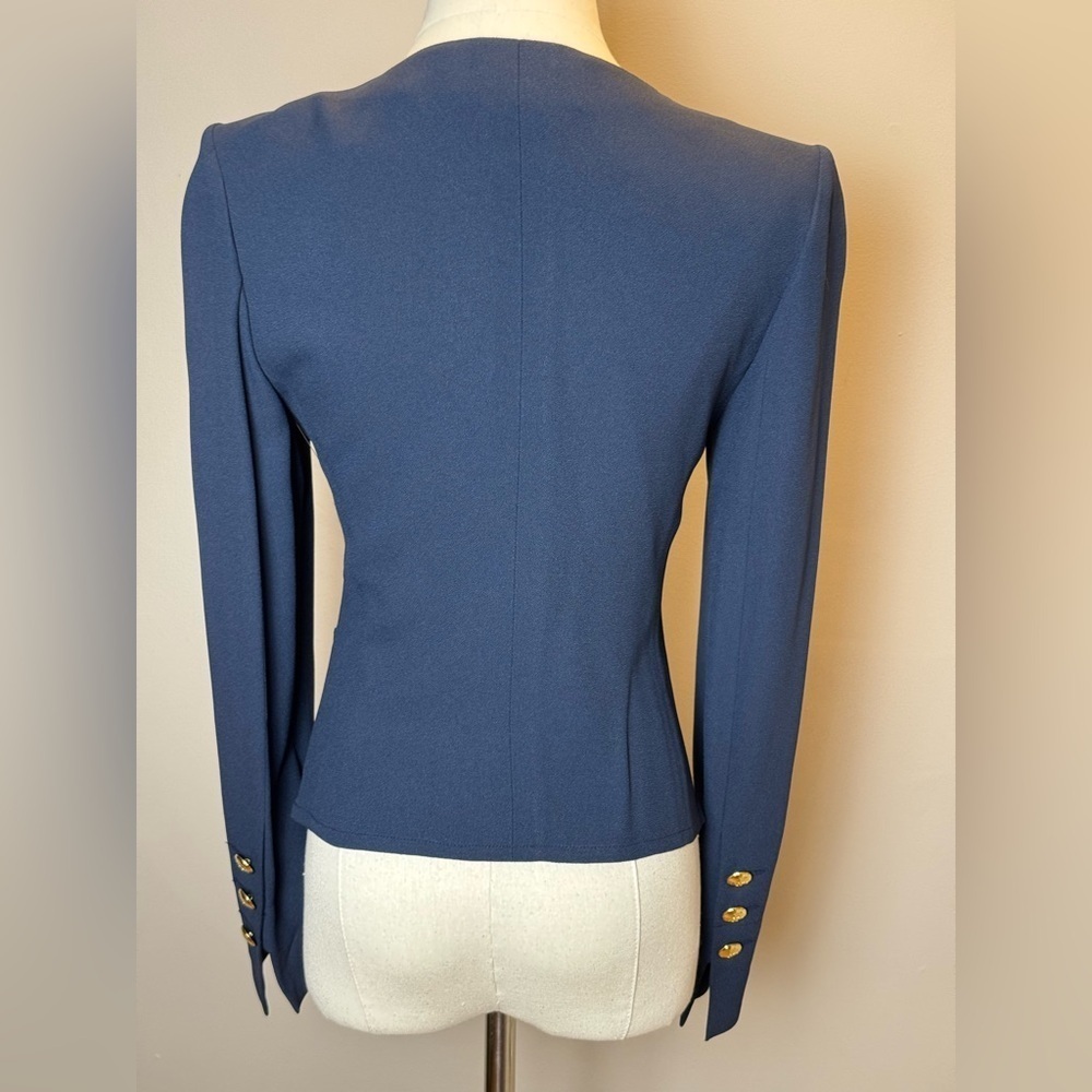 Sonia Rykiel Vintage Women’s Gold Button Blazer - size 36 - Picture 7 of 9